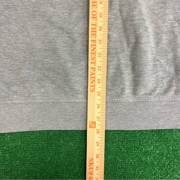 Vintage 90s United States Marines Gray 1/4 Zip Pullover Sweatshirt Mens Size XL - Picture 9 of 11